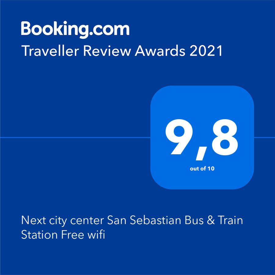 Next City Center San Sebastian Bus & Train Station Free Wifi エクステリア 写真